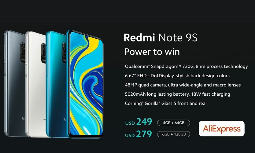 Miui Redmi Note 9s
