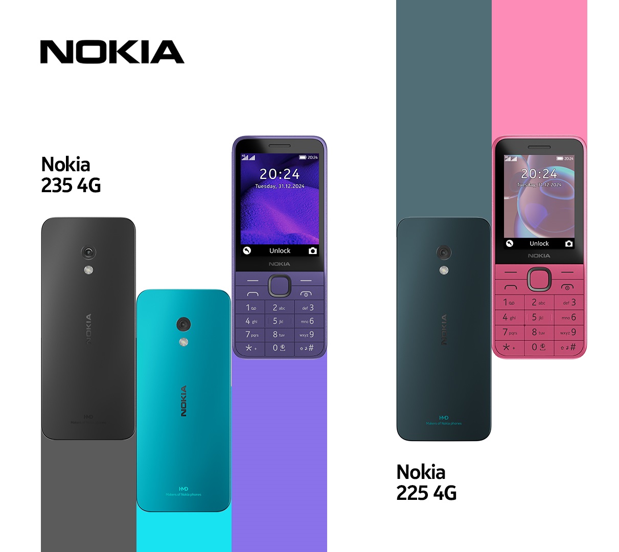 телефоны Nokia 225 4G и Nokia 235 4G