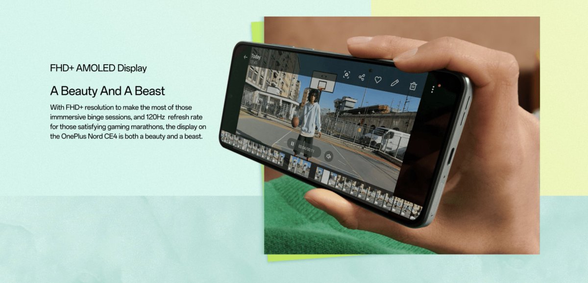 смартфон OnePlus Nord CE 4
