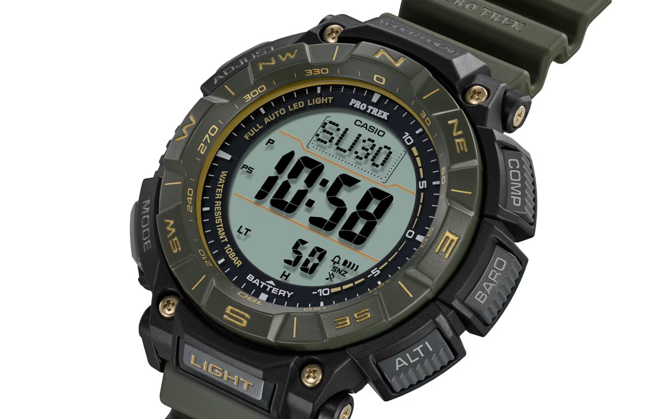 Casio представила часы PRO TREK PRG-340ANS-3, вошедшие в специальную серию PRO TREK 30th Anniversary