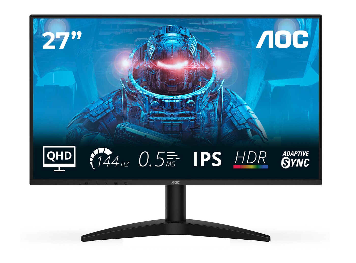 Представлены мониторы AOC Q24B36X и Q27B36X с QHD-дисплеями