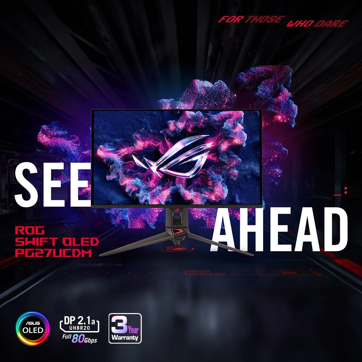 ASUS ROG Swift OLED PG27UDCM