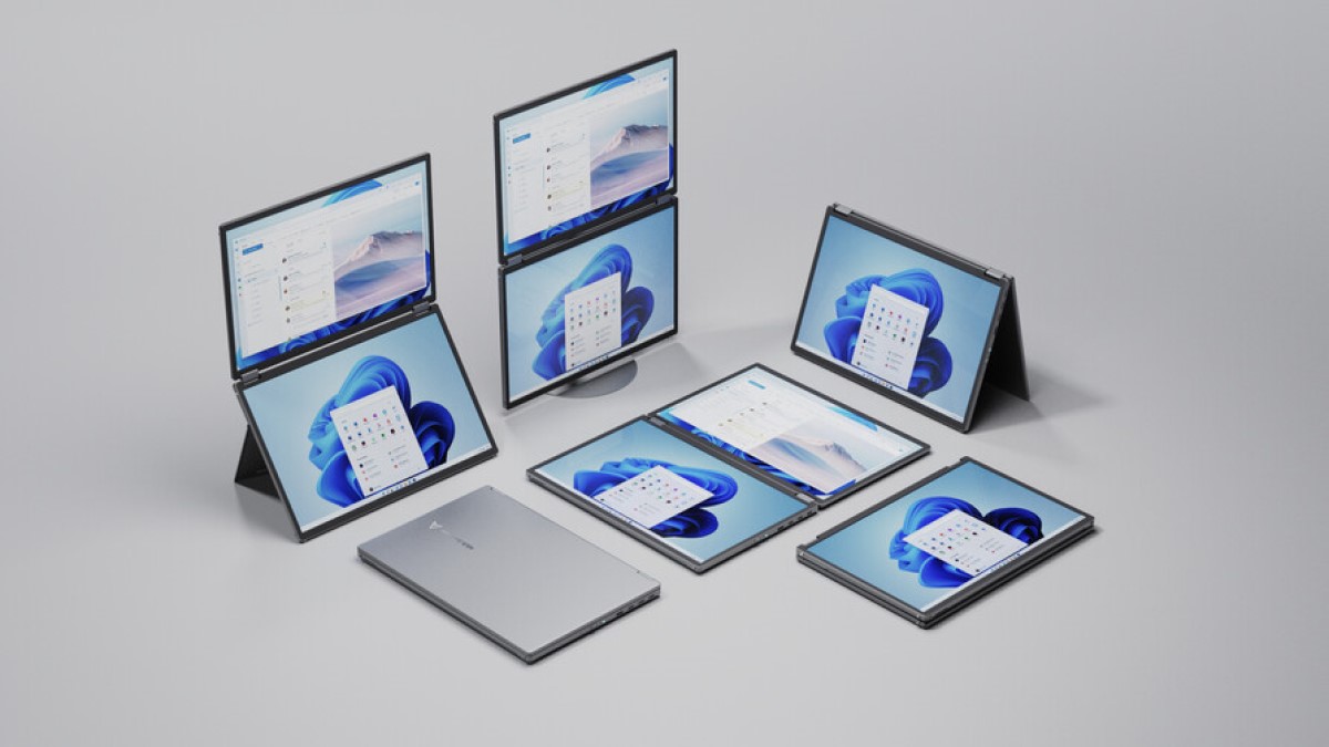 Представлен ASUS ZenScreen Duo OLED MQ149CD – портативный монитор с двумя дисплеями
