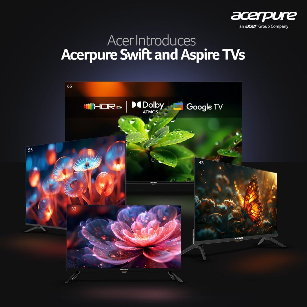 Представлены телевизоры серий Acerpure Aspire и Swift