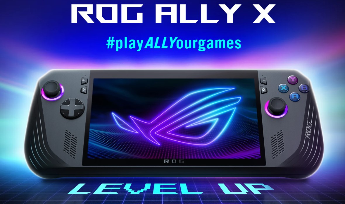 Asus начинает продажи портативной консоли ROG Ally X