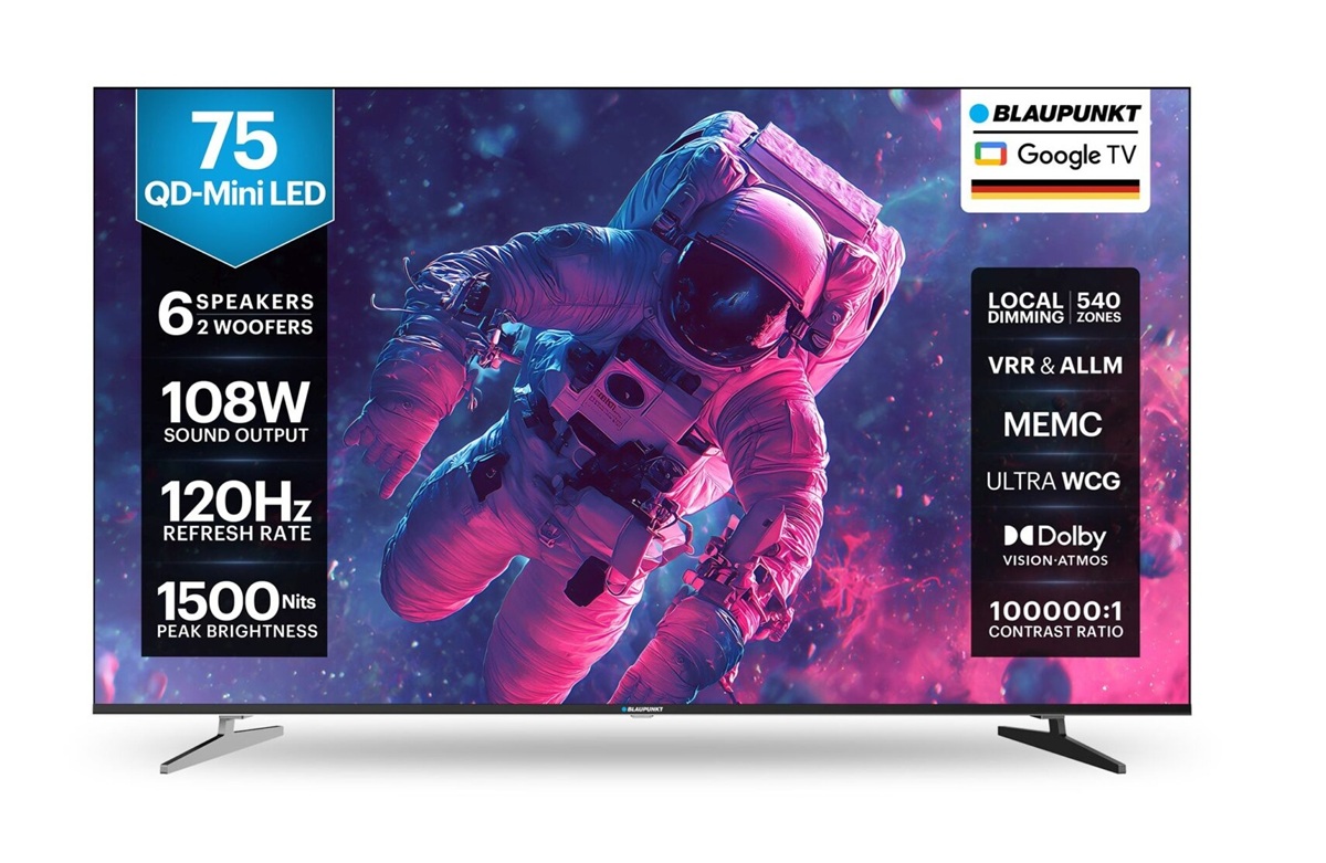 Представлены телевизоры Blaupunkt Mini QD TV