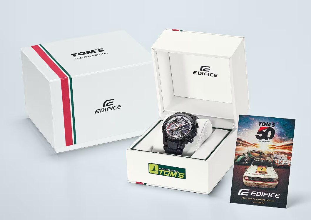 Casio EDIFICE TOM’S 50th Anniversary Edition EFS-S641TMS