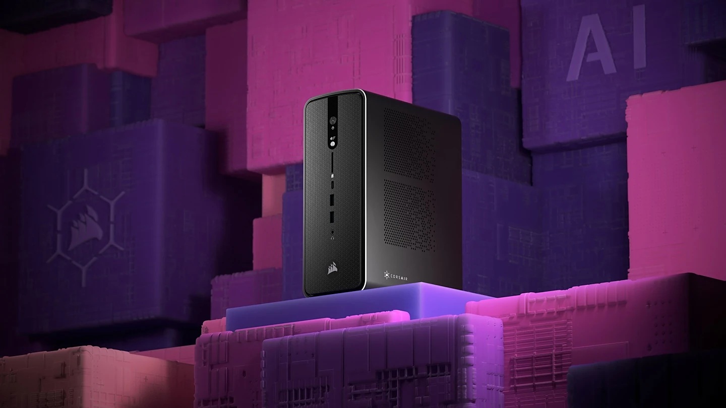 Представлен компактный ПК Corsair AI Workstation 300 на базе AMD Ryzen AI Max 300 Series
