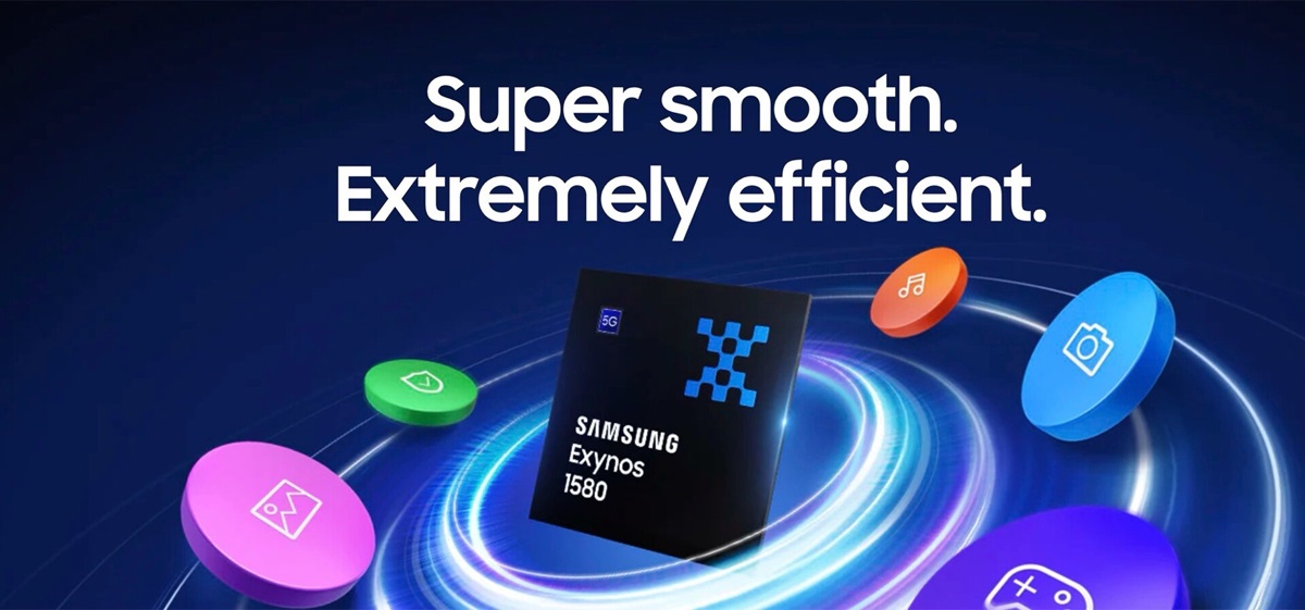 Samsung представила процессор Exynos 1580 для смартфонов среднего класса 