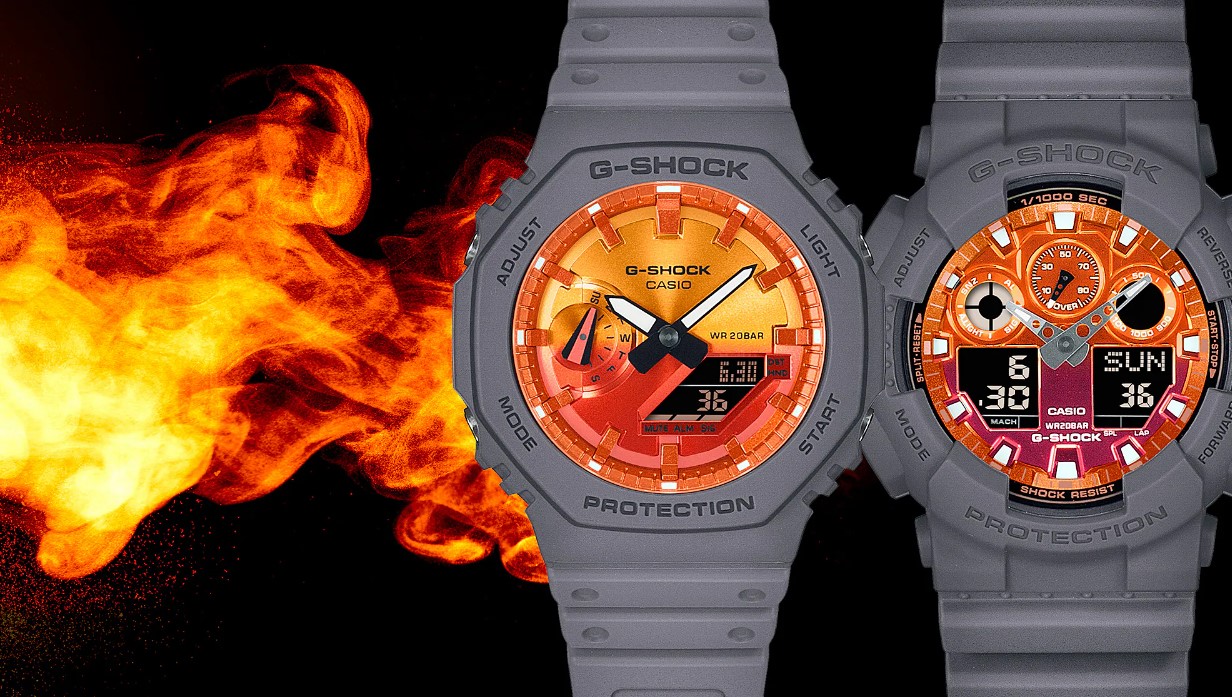 серия G-Shock Flame Inside