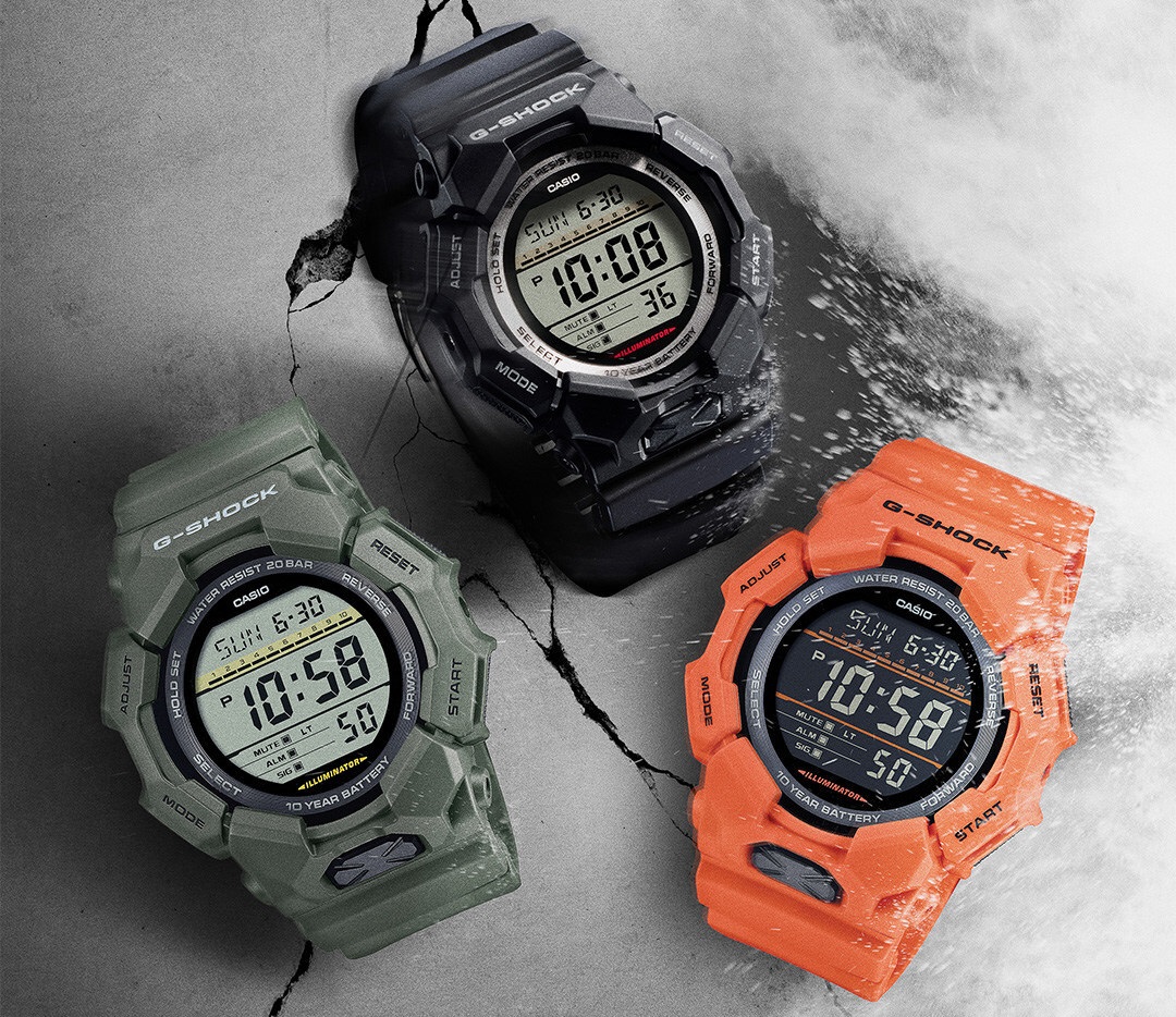 Серии G-Shock GD010 и G-Shock GA010 выходят в продажу