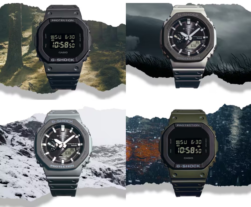 Casio выпустила серию часов G-Shock Urban Utility