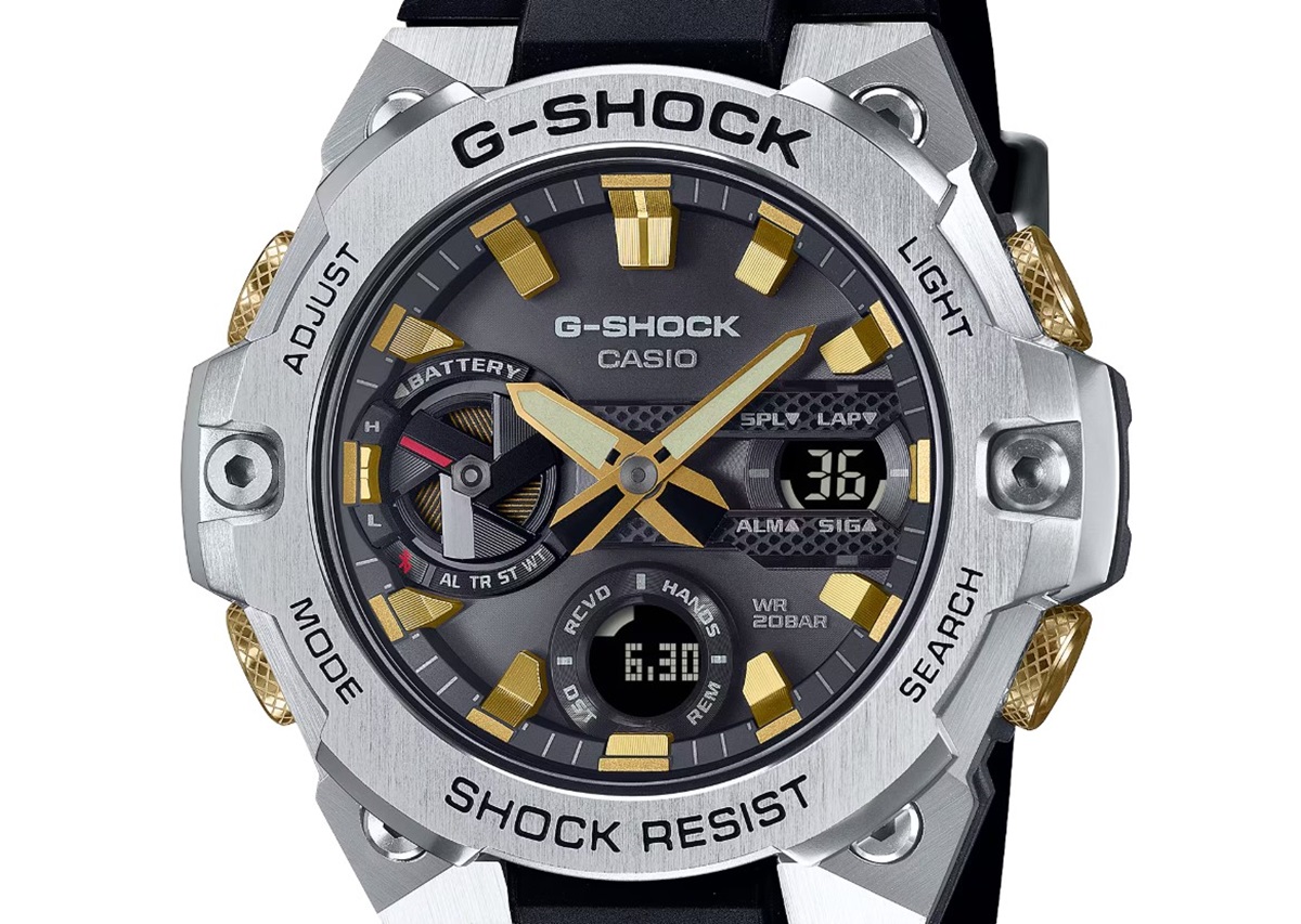 металлические G-Shock GST-B400CX-1AJR