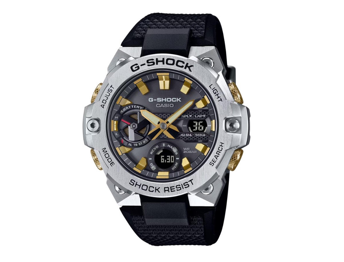 Casio выпустила металлические G-Shock GST-B400CX-1AJR