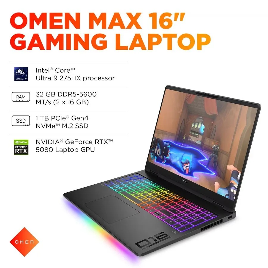 игровой ноутбук HP Omen Max 16