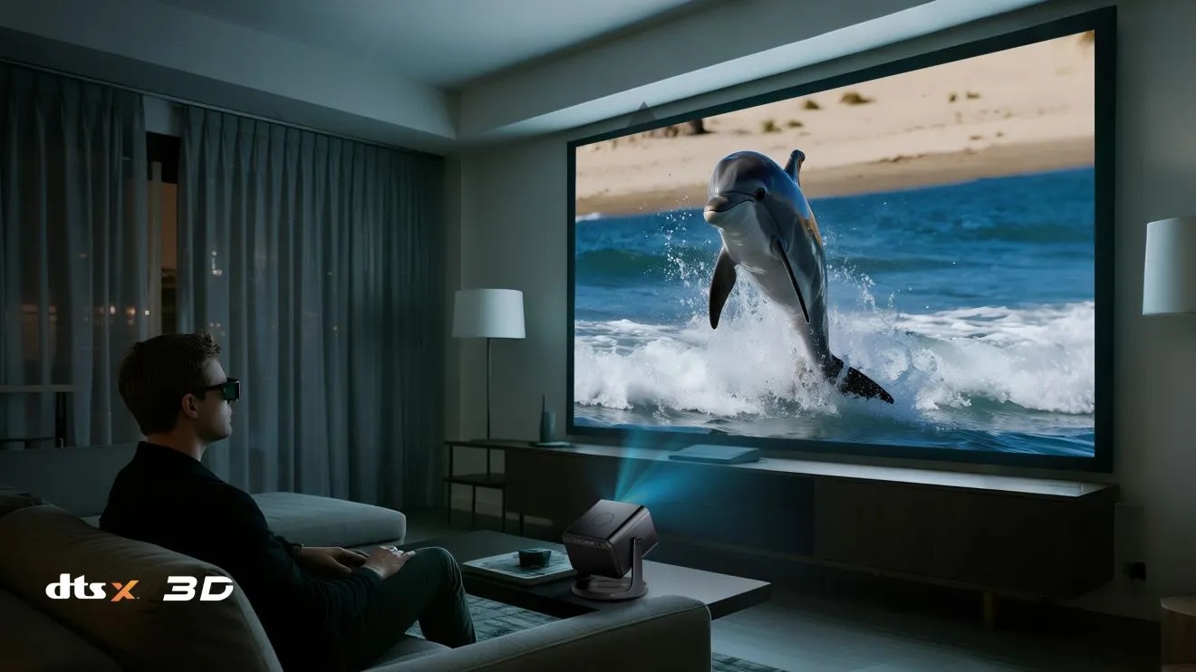 Hisense C3 Smart Mini Projector 4K