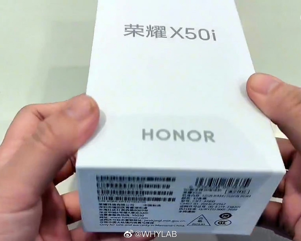 Среднебюджетный смартфон Honor X50i со 100-Мп камерой появился на фото