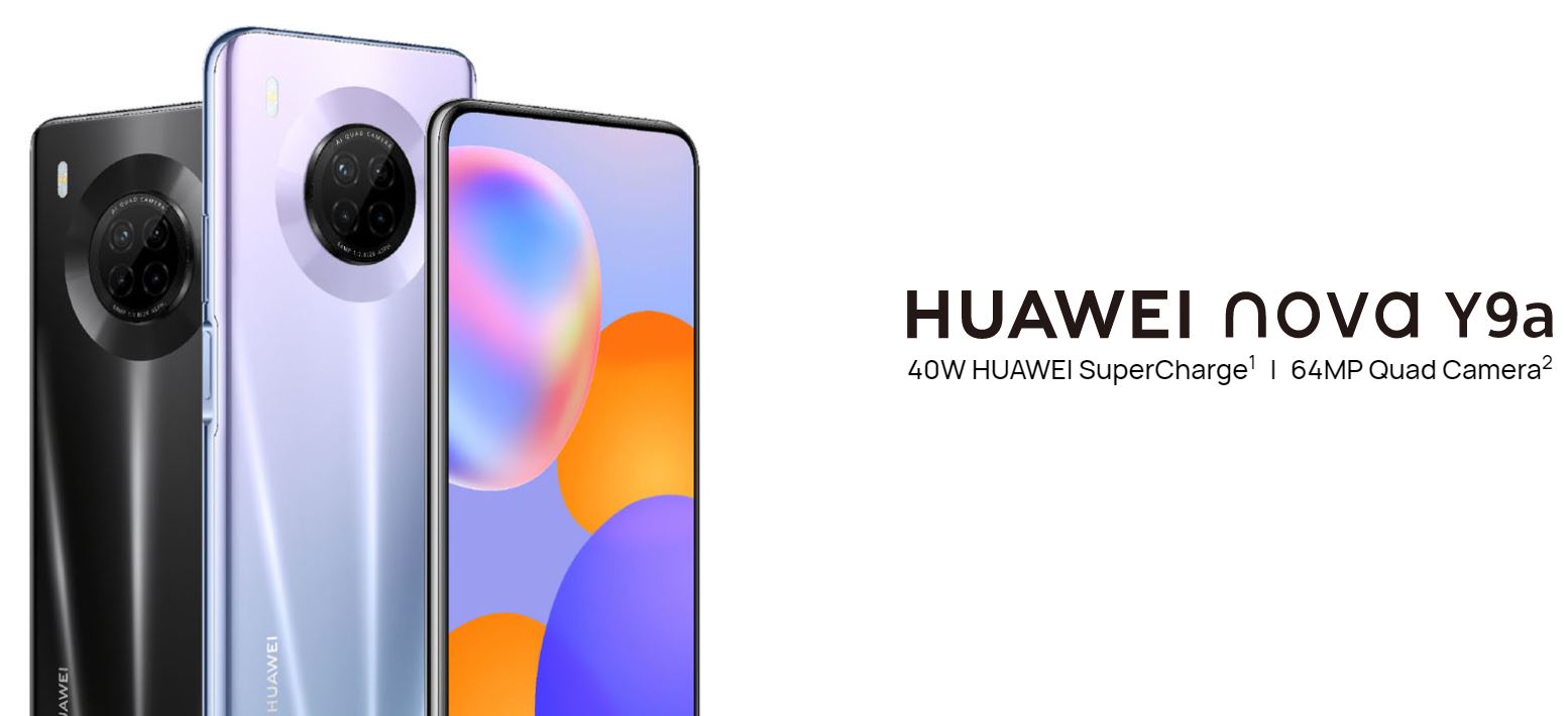 Huawei официальной представила смартфон Nova Y9a