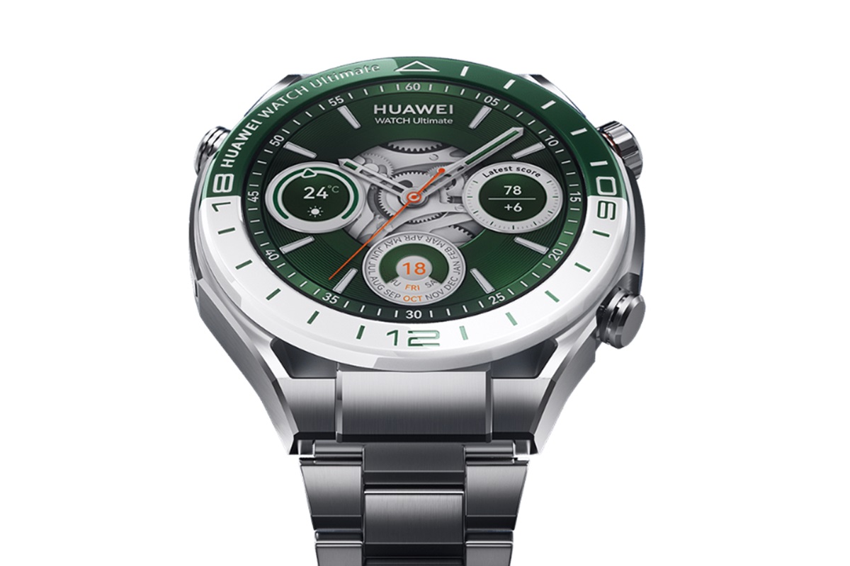 Представлены часы Huawei Watch Ultimate Green Edition