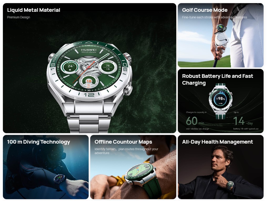 Huawei Watch Ultimate Green Edition