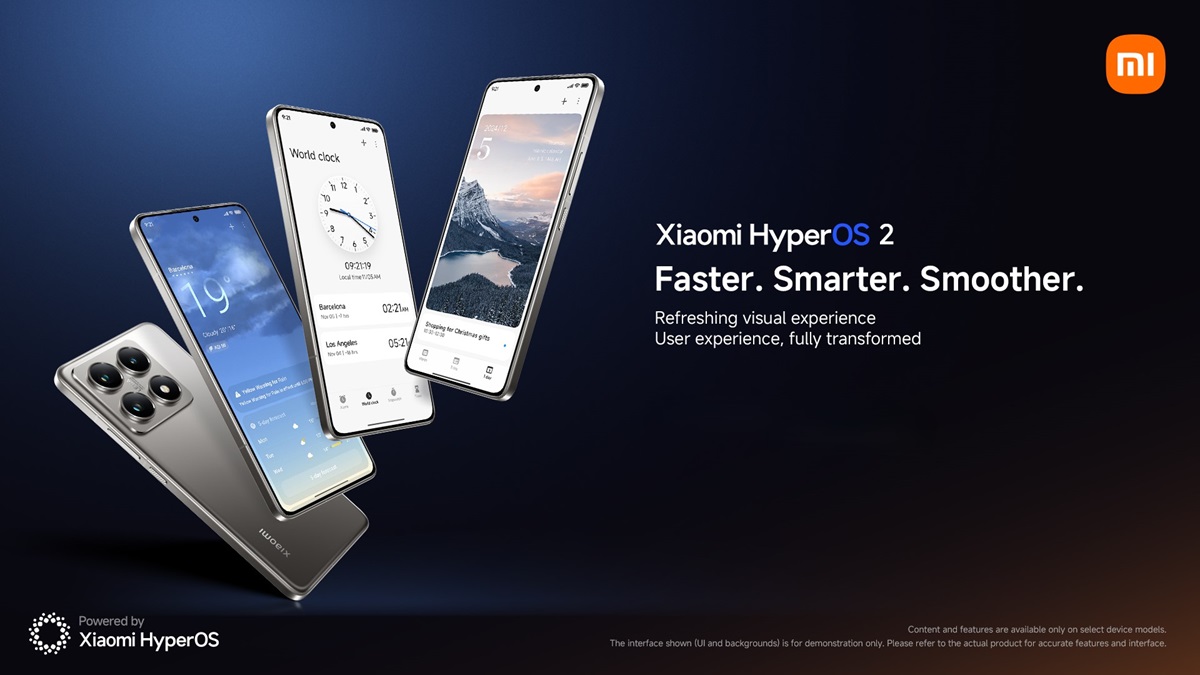 Глобальная Xiaomi HyperOS 2 для смартфонов и планшетов выходит в ноябре