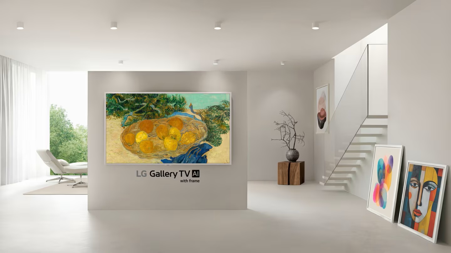 LG представит телевизор Gallery TV на выставке CES 2026
