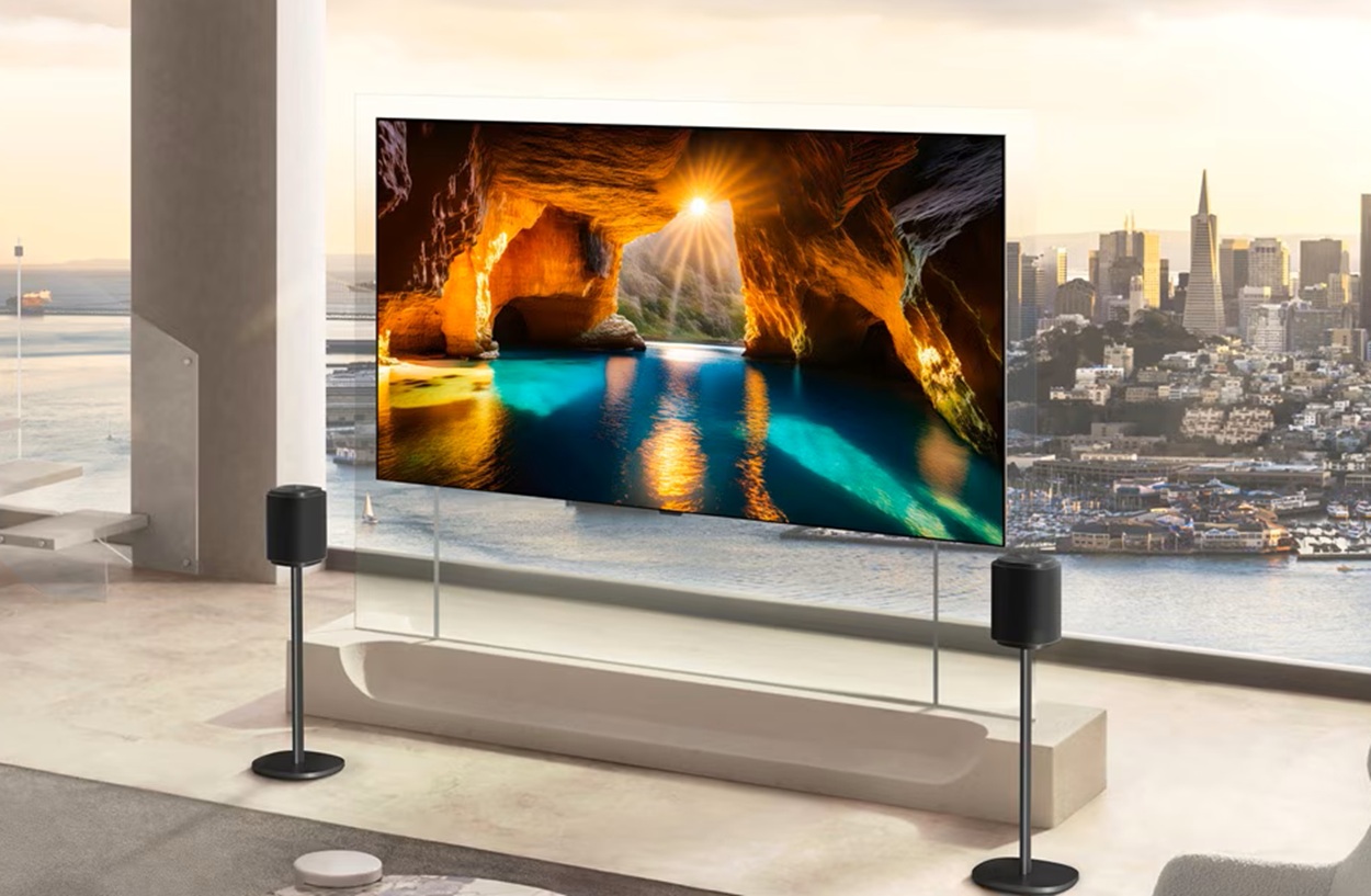 Представлен тонкий телевизор LG OLED evo W6