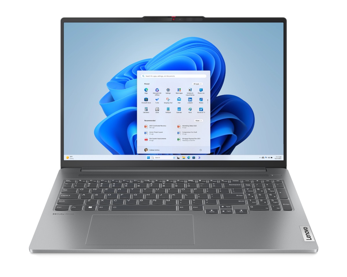 новые ноутбуки Lenovo IdeaPad Pro 5i с Core Ultra