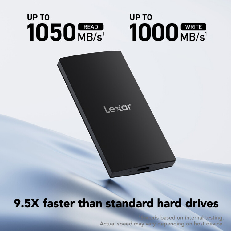 портативные SSD-накопители Lexar SL300 и ES3