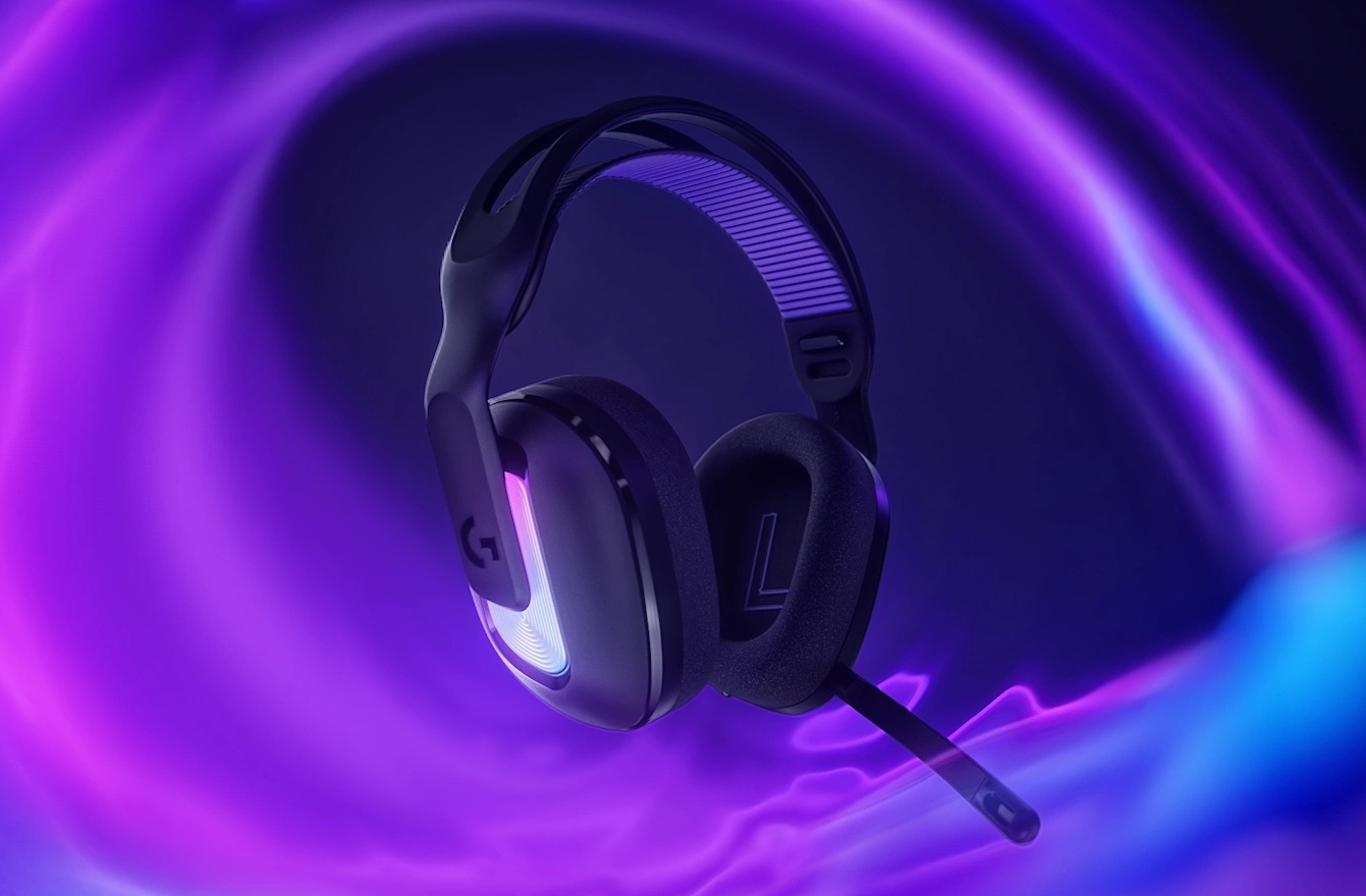 Игровая гарнитура Logitech G522 в черном цвете с подсветкой