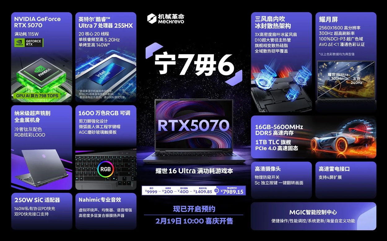 Mechrevo Yaoshi 16 Ultra