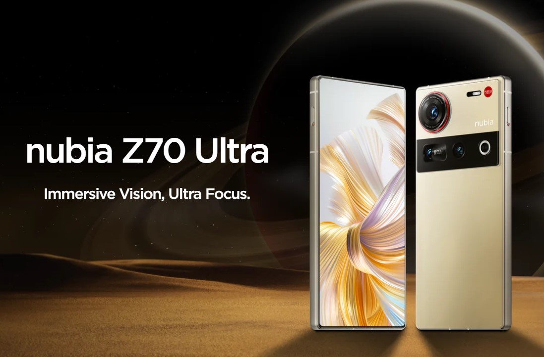 Nubia Z70 Ultra представлен на глобальном рынке