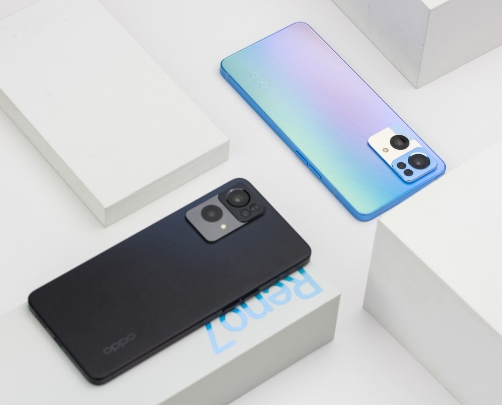 Стала известна стоимость смартфонов серии OPPO Reno 7 за пределами Китая