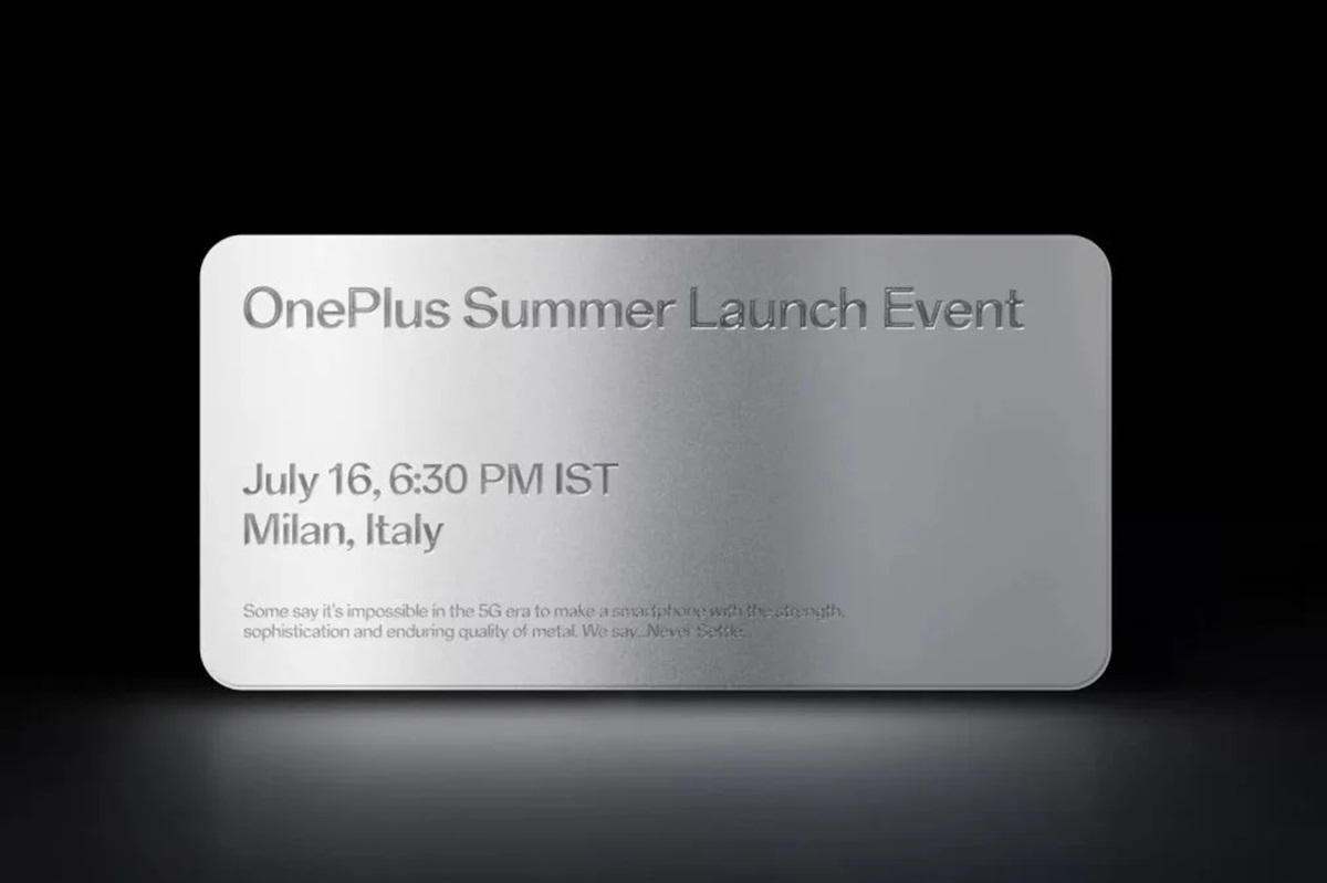 мероприятие OnePlus Summer Launch Event