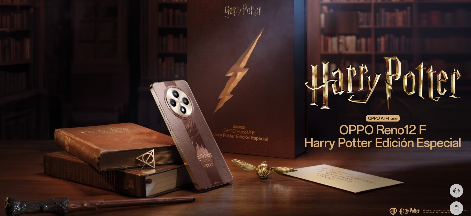 Представлен OPPO Reno12 F Harry Potter Edition