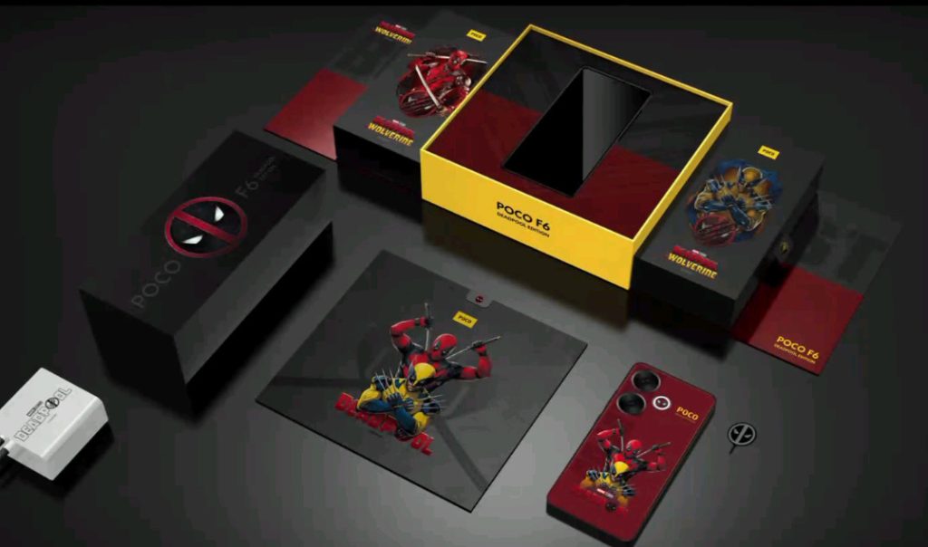 Представлен POCO F6 Deadpool Limited Edition