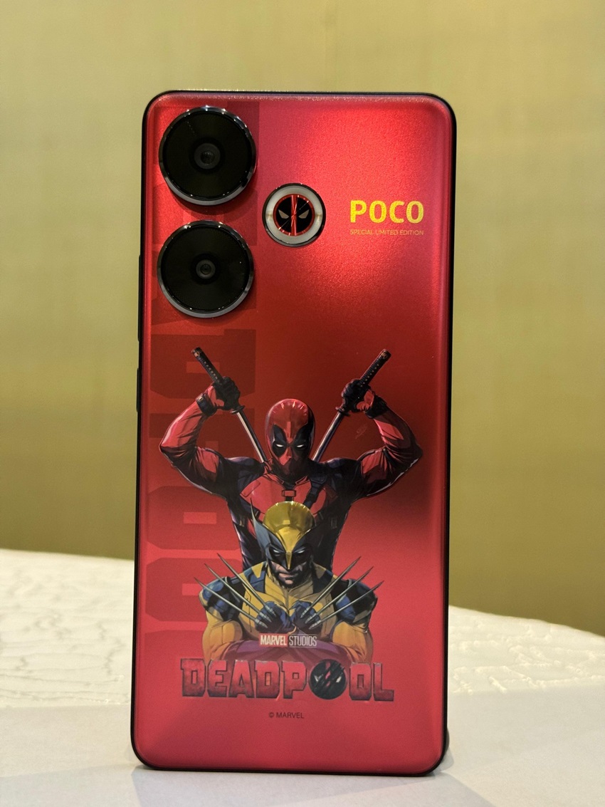 Poco F6 Deadpool Edition