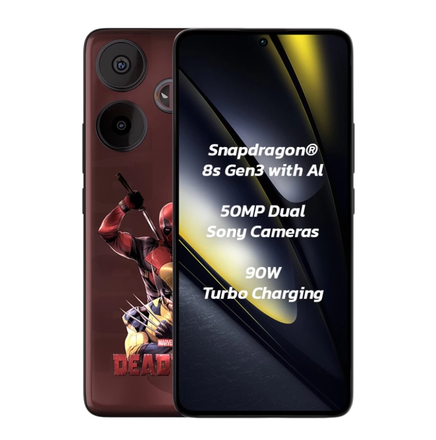 Представлен POCO F6 Deadpool Limited Edition