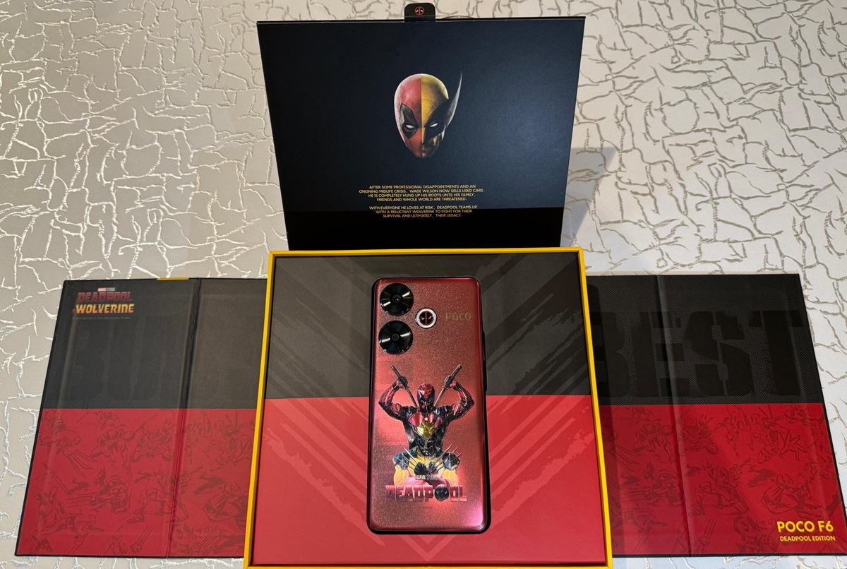 Poco F6 Deadpool Edition