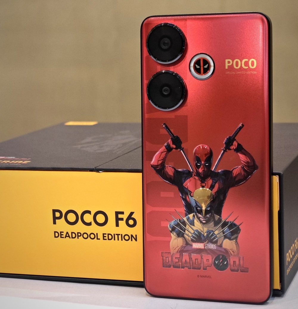 Poco F6 Deadpool Edition