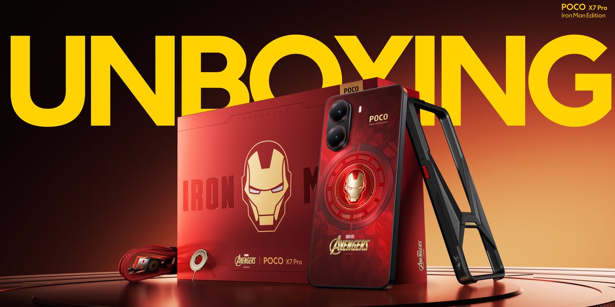 Представлен лимитированный POCO X7 Pro Iron Man Edition