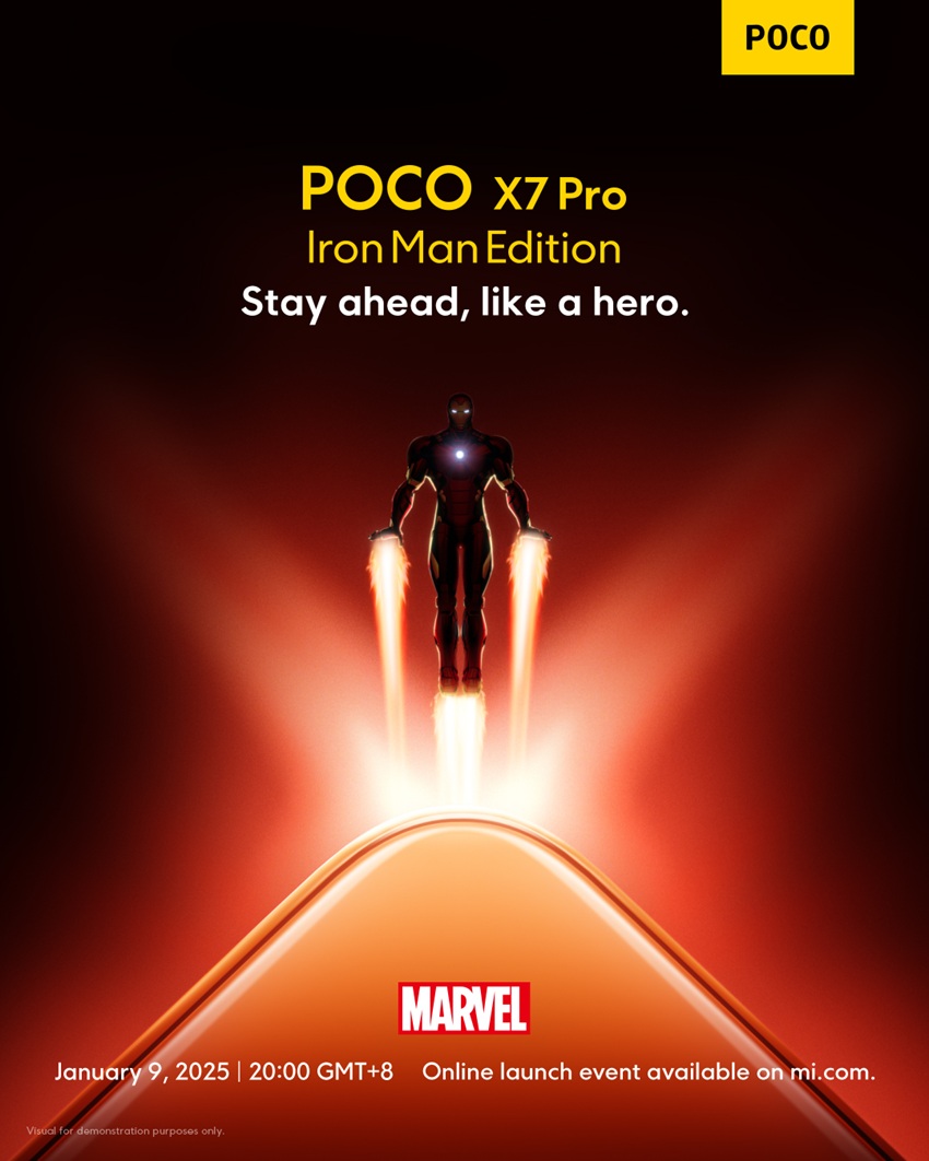 POCO X7 Pro выйдет в специальной версии Iron Man Edition