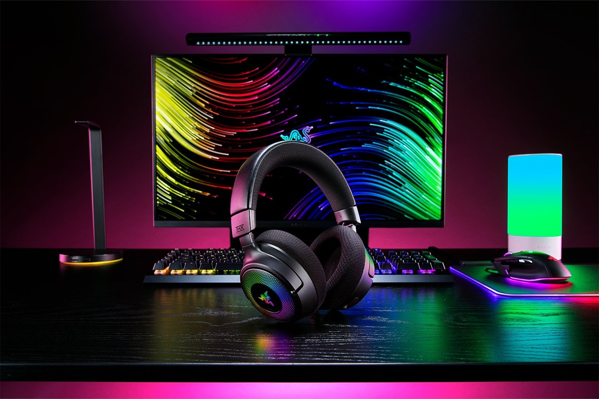 Представлена беспроводная игровая гарнитура Razer Kraken V4 