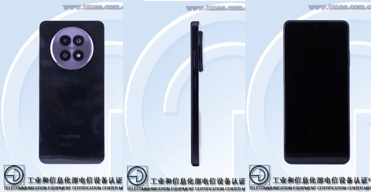 Основные характеристики Realme 13 5G подтверждены TENAA