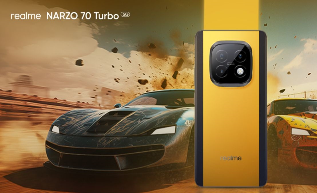 Realme выпустит Narzo 70 Turbo 5G в первой половине сентября