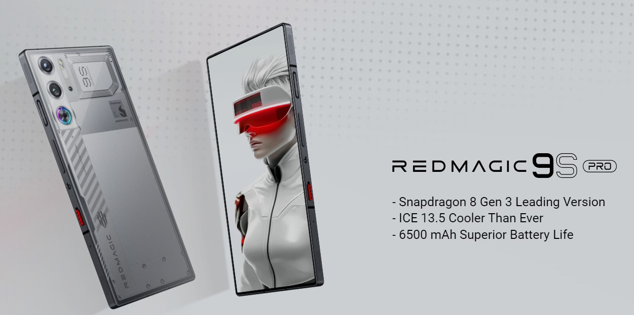 Red Magic 9s Pro cо Snapdragon 8 Gen 3 Leading Version представлен на глобальном рынке