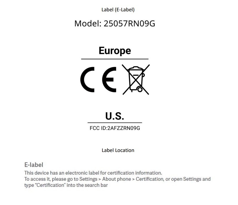 Redmi 15 5G FCC