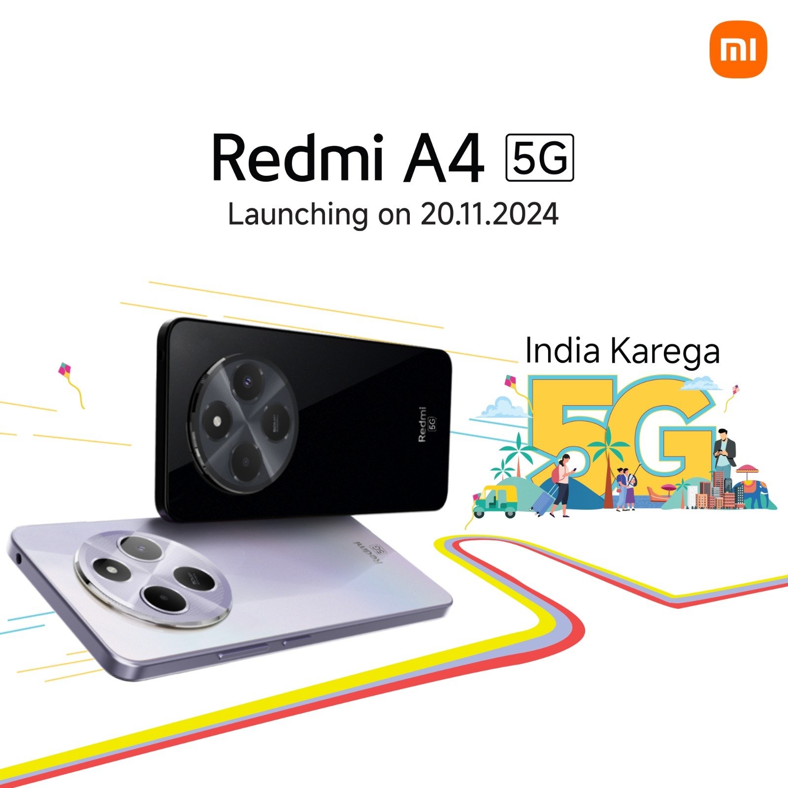 Xiaomi выпустит в ноябре бюджетный смартфон Redmi A4 5G