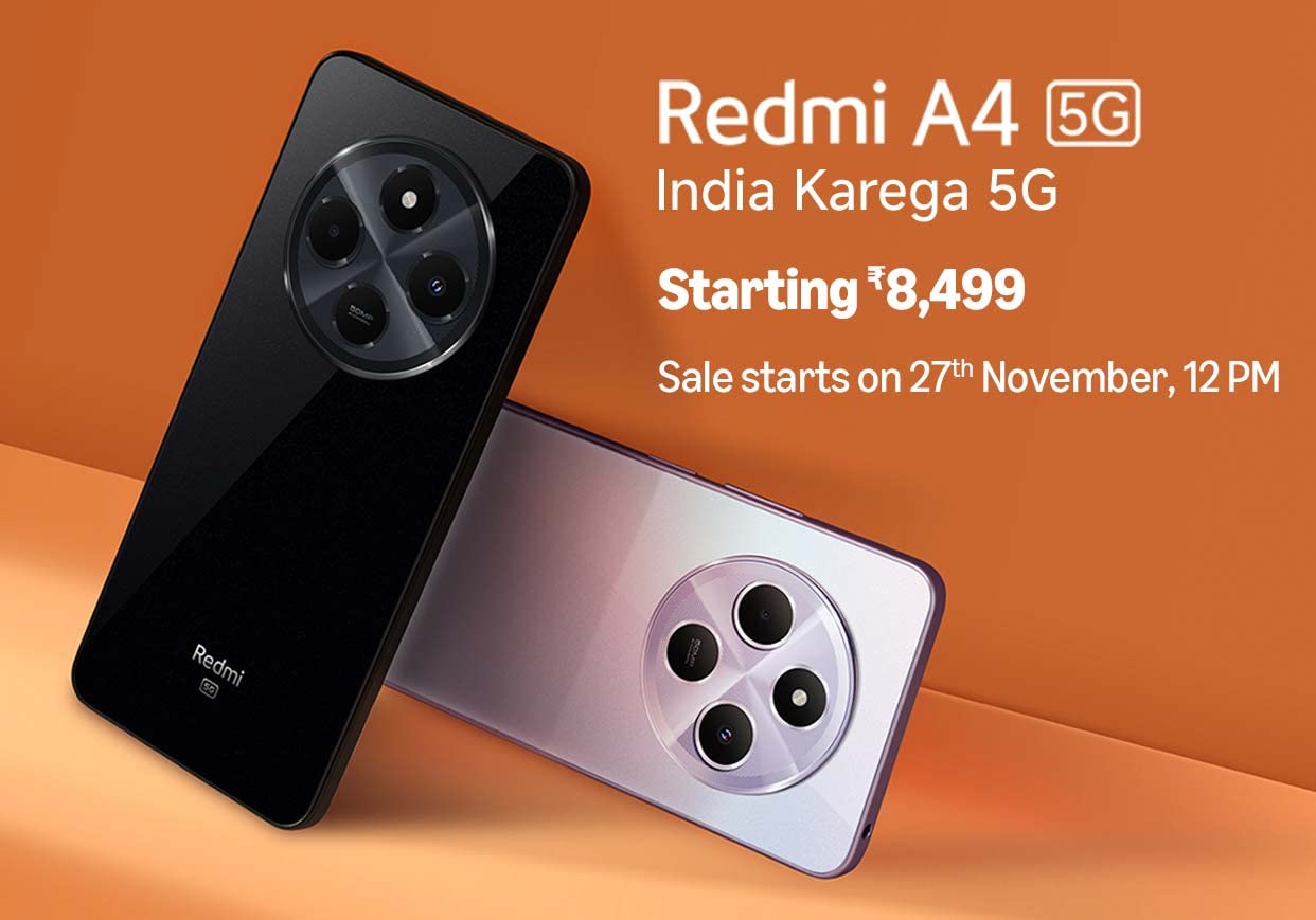 Новый смартфон Redmi A4 5G оценен в 100 долларов