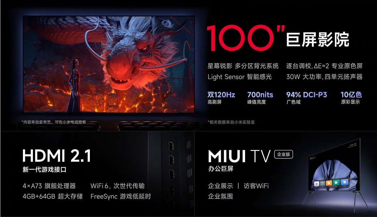 Redmi Max 100